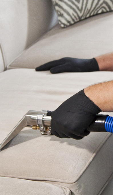 Upholstery Cleaning Process